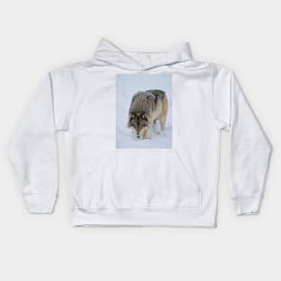 Timber Wolf Kids Hoodie